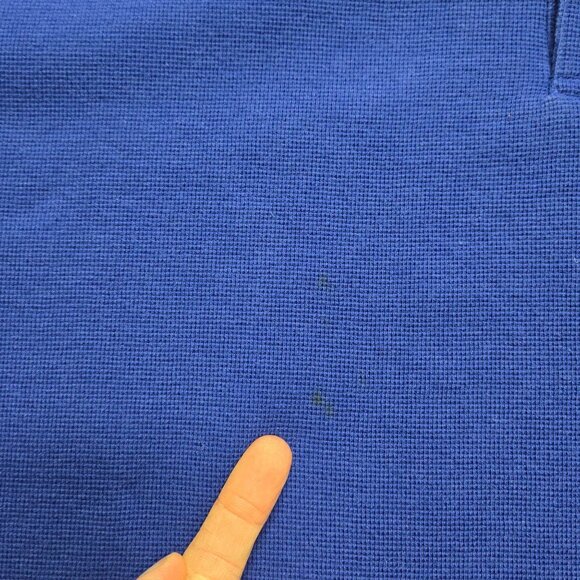 Vintage Disney Store Tigger Embroidered Blue Henley Shirt M - Picture 5 of 11